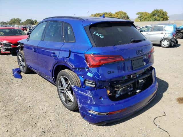 Photo 3 from auction – 2022 AUDI Q5 E PREMI with VIN WA1E2AFY8N2061637