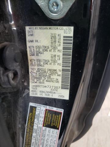 Photo 10 from auction – 2017 NISSAN FRONTIER S with VIN 1N6BD0CT1HN727307