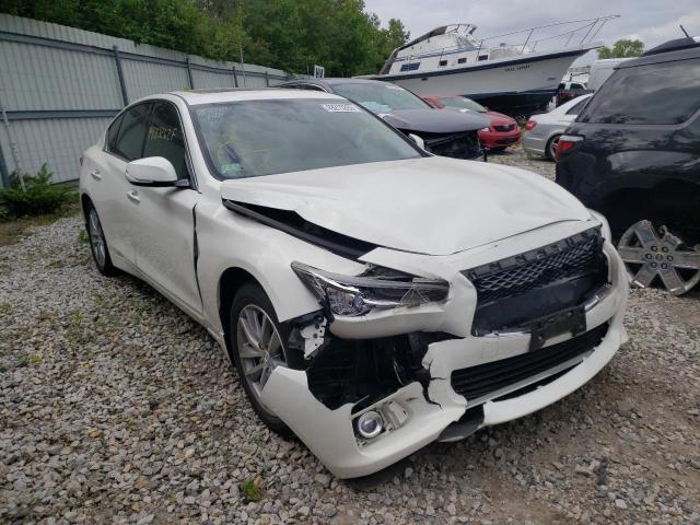 INFINITI Q50 BASE 2015 with VIN JN1BV7AR3FM399863 - Photo from auction