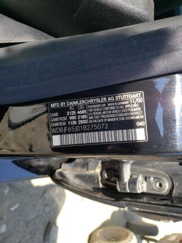 صورة رقم 10 من المزاد - 2001 MERCEDES-BENZ E 320 مع VIN WDBJF65J01B275072