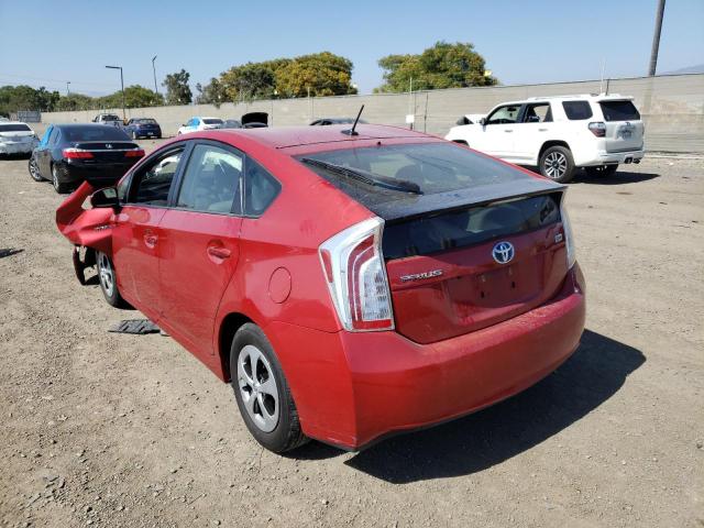 Photo 3 from auction – 2014 TOYOTA PRIUS with VIN JTDKN3DU8E0387560