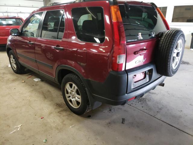 Photo 3 from auction – 2004 HONDA CR-V EX with VIN JHLRD78834C019521