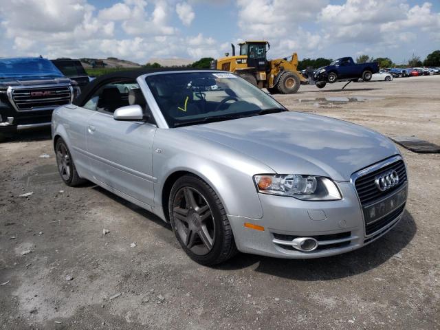 AUDI A4 2.0T CA 2008 with VIN WAUAF48H18K005208 - Photo from auction