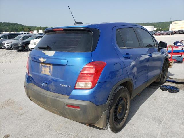 Photo 4 from auction – 2016 CHEVROLET TRAX LS with VIN KL7CJKSBXGB538382