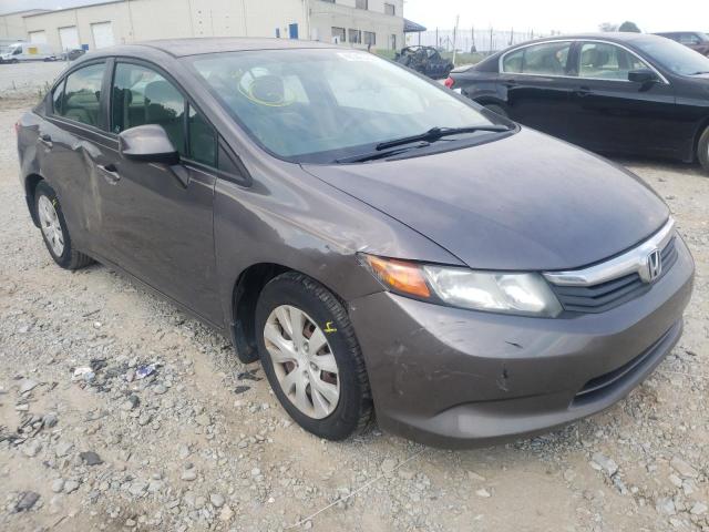HONDA CIVIC LX 2012 with VIN 19XFB2F55CE041853 - Photo from auction