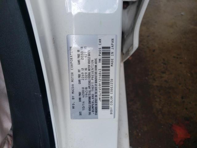 Photo 10 from auction – 2015 MAZDA 6 TOURING with VIN JM1GJ1V59F1216843