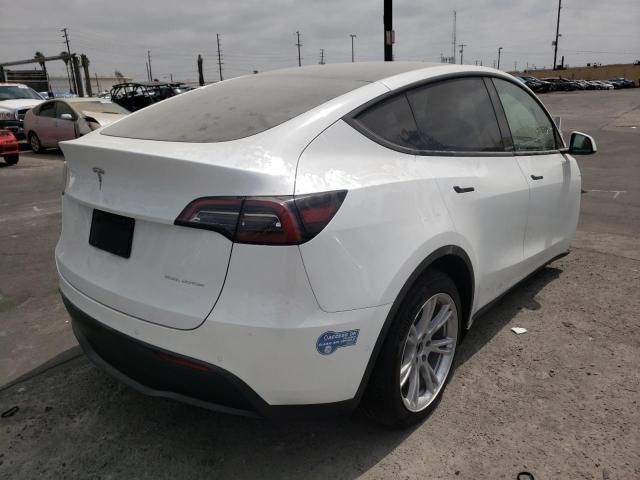 Photo 4 from auction – 2021 TESLA MODEL Y with VIN 5YJYGDEE5MF270245