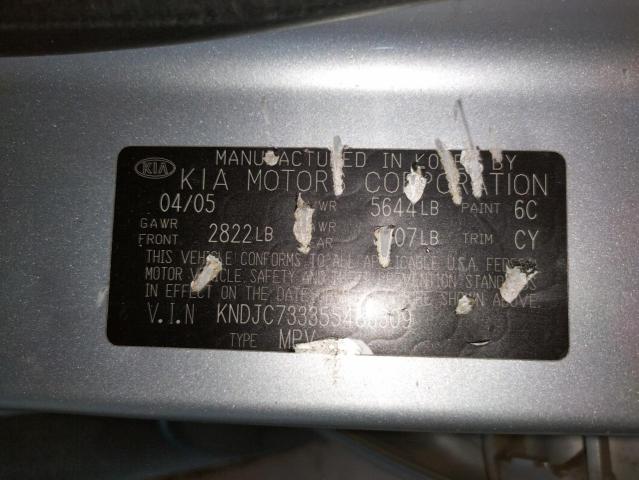 Photo 10 from auction – 2005 KIA SORENTO EX with VIN KNDJC733355483309