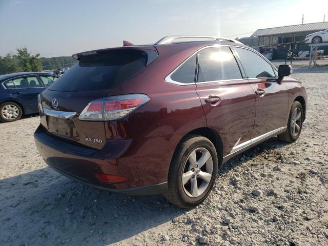 Photo 4 from auction – 2014 LEXUS RX 350 BAS with VIN 2T2BK1BA0EC246232