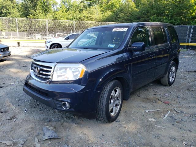 Photo 2 from auction – 2012 HONDA PILOT EX with VIN 5FNYF4H40CB011537