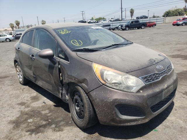 KIA RIO EX 2012 with VIN KNADN5A36C6009986 - Photo from auction