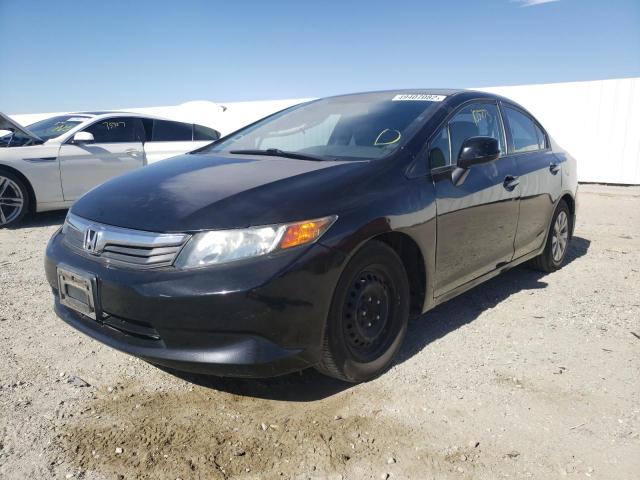Photo 2 from auction – 2012 HONDA CIVIC LX with VIN 19XFB2F50CE345981