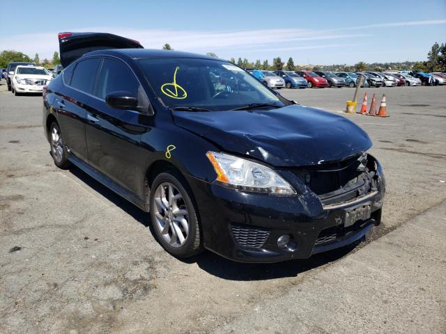 NISSAN SENTRA S 2013 with VIN 3N1AB7AP0DL677953 - Photo from auction