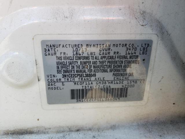 Photo 10 from auction – 2014 NISSAN VERSA NOTE with VIN 3N1CE2CP5EL388049