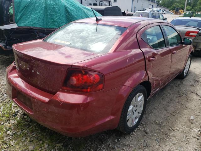 Photo 4 from auction – 2014 DODGE AVENGER SE with VIN 1C3CDZAB1EN190024