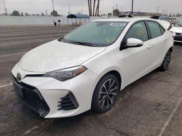 Photo 2 from auction – 2017 TOYOTA COROLLA L with VIN 5YFBURHE6HP611685