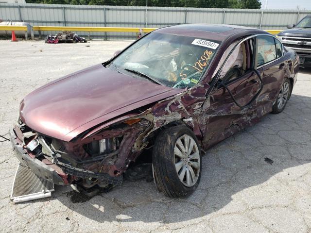 Photo 2 from auction – 2012 HONDA ACCORD EXL with VIN 1HGCP2F8XCA171422