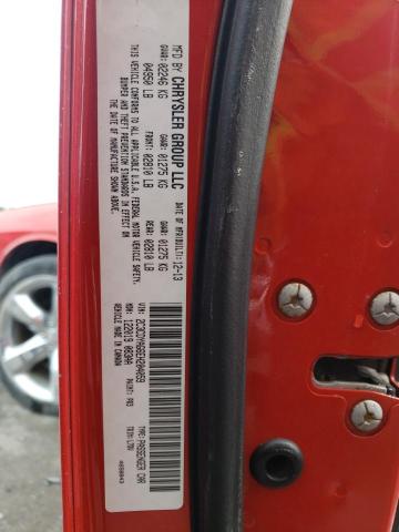 Photo 10 from auction – 2014 DODGE CHALLENGER with VIN 2C3CDYAG6EH204059