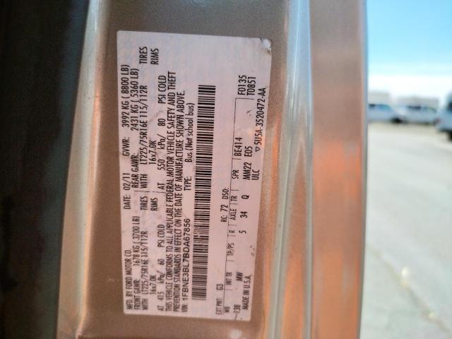 Photo 10 from auction – 2011 FORD ECONOLINE with VIN 1FBNE3BL7BDA67856