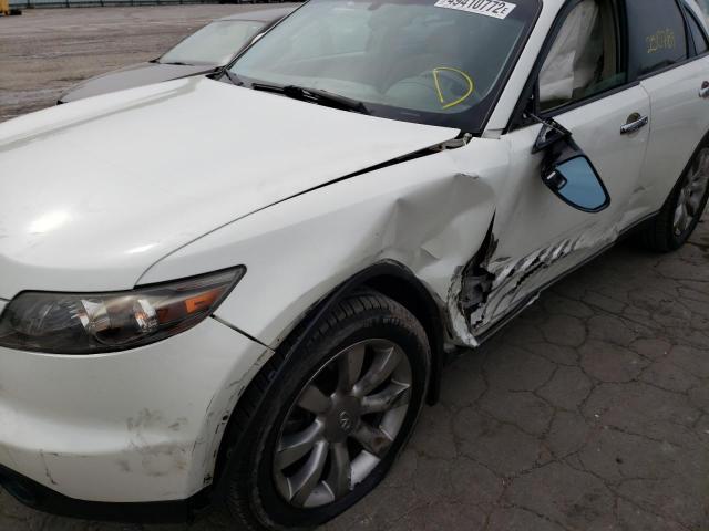 Photo 9 from auction – 2005 INFINITI FX35 with VIN JNRAS08W65X208177