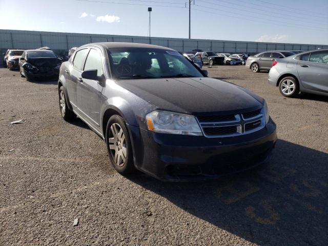 DODGE AVENGER SE 2012 with VIN 1C3CDZAG0CN327575 - Photo from auction