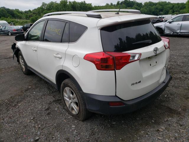 Photo 3 from auction – 2014 TOYOTA RAV4 LE with VIN JTMBFREV4EJ006692