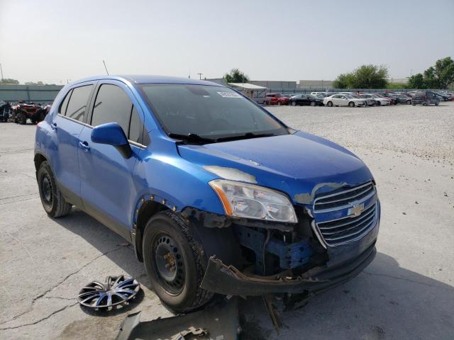CHEVROLET TRAX LS 2016 with VIN KL7CJKSBXGB538382 - Photo from auction