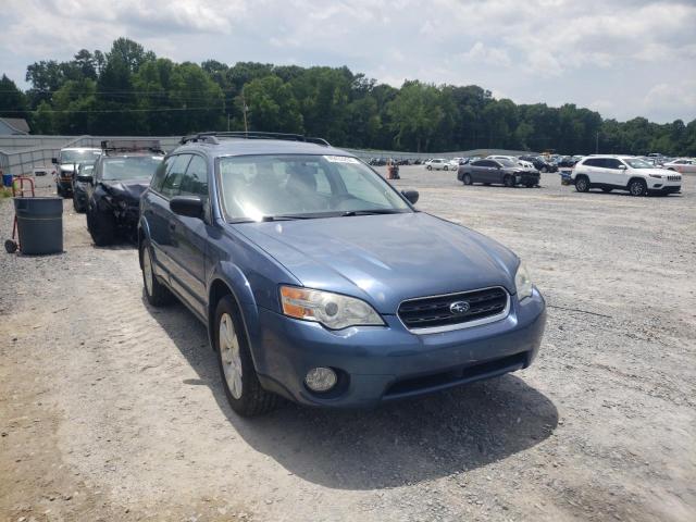 SUBARU LEGACY OUT 2006 with VIN 4S4BP61C667315445 - Photo from auction