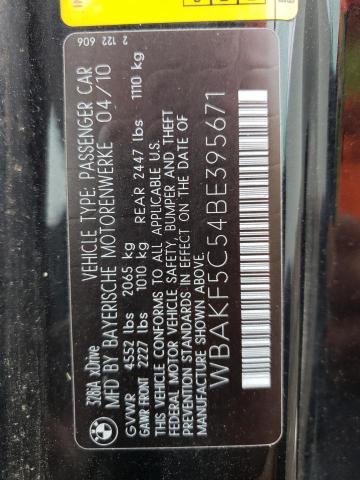 Photo 10 from auction – 2011 BMW 328 XI SUL with VIN WBAKF5C54BE395671