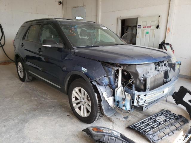 FORD EXPLORER X 2017 with VIN 1FM5K7D87HGD34727 - Photo from auction