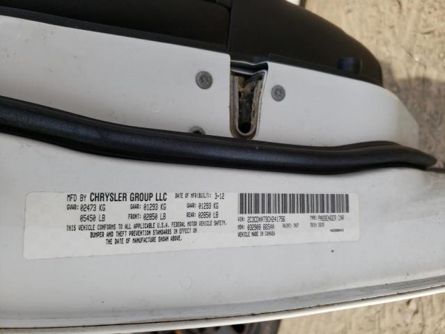 Photo 10 from auction – 2012 DODGE CHARGER PO with VIN 2C3CDXAT9CH241756