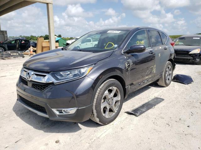 Photo 2 from auction – 2017 HONDA CR-V EX with VIN 5J6RW1H53HL004933