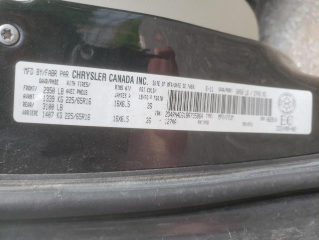 Photo 10 from auction – 2011 DODGE GRAND CARA with VIN 2D4RN4DG1BR735864