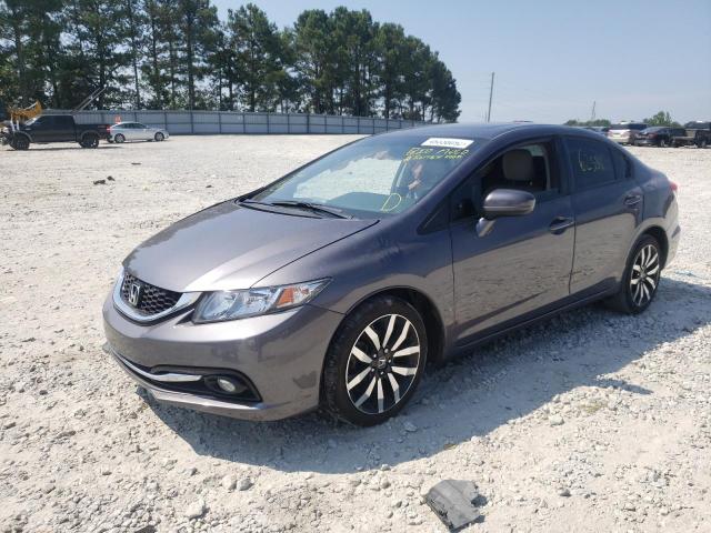 Photo 2 from auction – 2014 HONDA CIVIC EXL with VIN 19XFB2F93EE053585