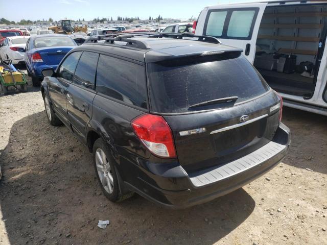 Photo 3 from auction – 2009 SUBARU OUTBACK 2. with VIN 4S4BP61C497345841