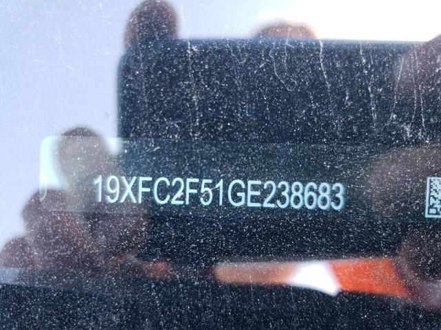Photo 10 from auction – 2016 HONDA CIVIC LX with VIN 19XFC2F51GE238683