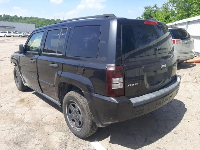 Photo 3 from auction – 2009 JEEP PATRIOT SP with VIN 1J4FF28B49D235124
