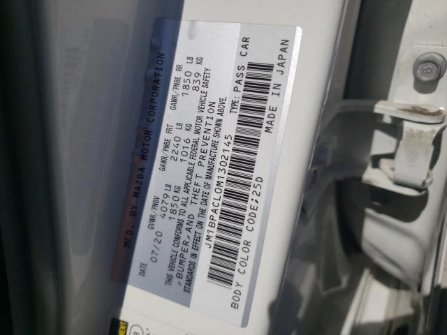 Photo 10 from auction – 2021 MAZDA 3 PREFERRE with VIN JM1BPACL0M1302145