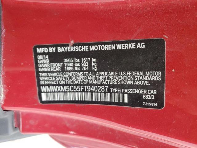 Photo 10 from auction – 2015 MINI COOPER with VIN WMWXM5C55FT940287