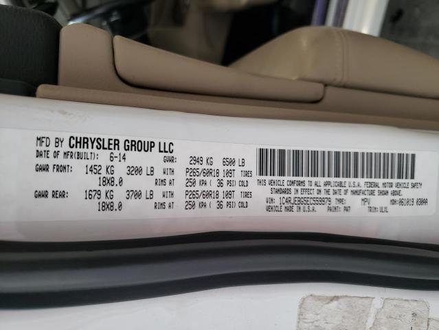 Photo 10 from auction – 2014 JEEP GRAND CHER with VIN 1C4RJEBG5EC559979