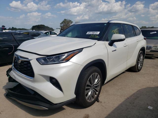 Photo 2 from auction – 2021 TOYOTA HIGHLANDER with VIN 5TDFARAH6MS008140