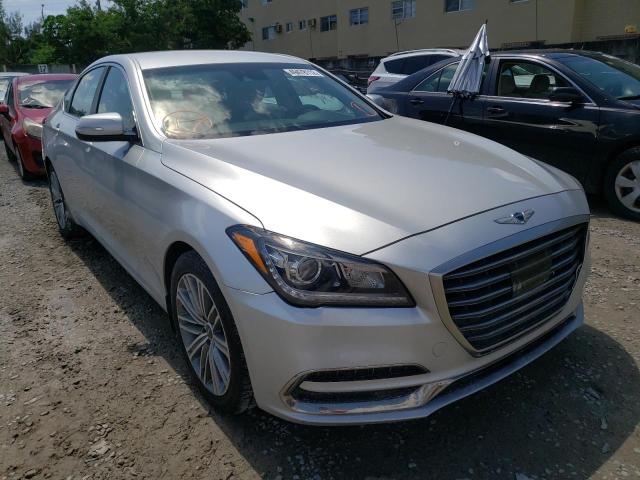 GENESIS G80 BASE 2018 with VIN KMHGN4JE0JU230225 - Photo from auction