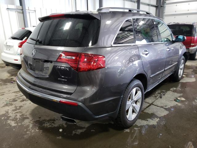 Photo 4 from auction – 2011 ACURA MDX with VIN 2HNYD2H22BH528706