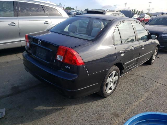 Photo 4 from auction – 2005 HONDA CIVIC EX with VIN 2HGES26755H547513