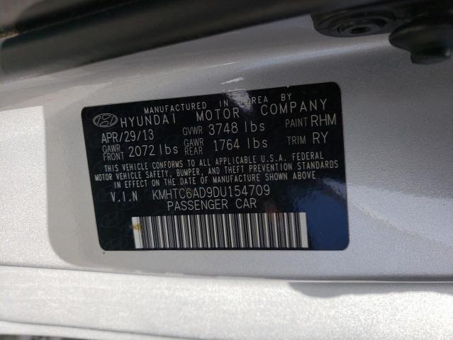 Photo 10 from auction – 2013 HYUNDAI VELOSTER with VIN KMHTC6AD9DU154709