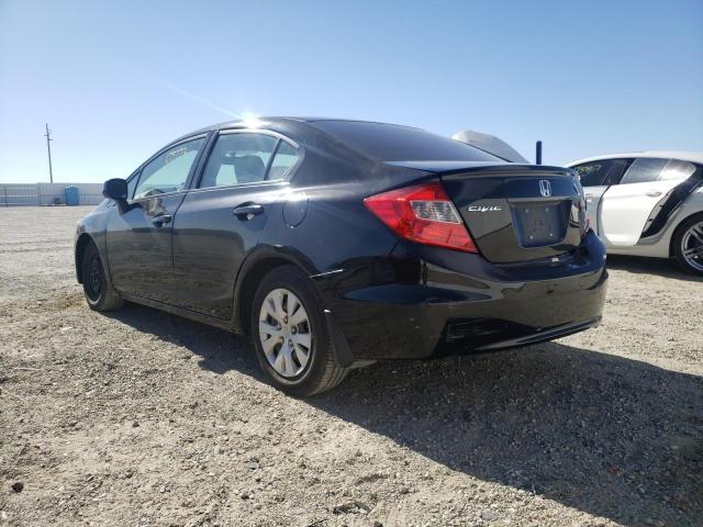 Photo 3 from auction – 2012 HONDA CIVIC LX with VIN 19XFB2F50CE345981