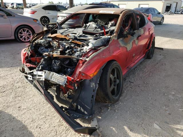Photo 2 from auction – 2018 HONDA CIVIC TYPE with VIN SHHFK8G76JU201103