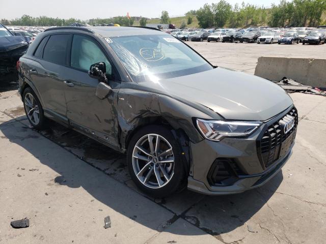 AUDI Q3 PREMIUM 2022 with VIN WA1EECF31N1007643 - Photo from auction