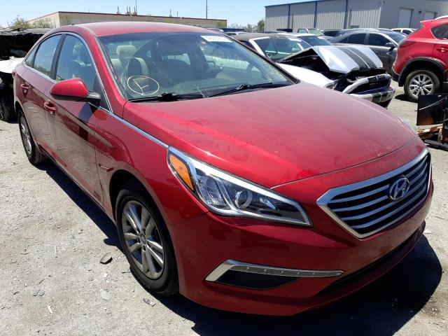 HYUNDAI SONATA SE 2015 with VIN 5NPE24AF4FH183635 - Photo from auction