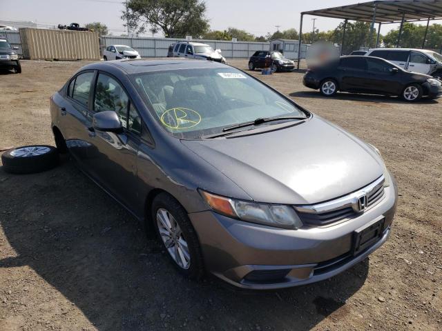 HONDA CIVIC EXL 2012 with VIN 19XFB2F98CE358433 - Photo from auction